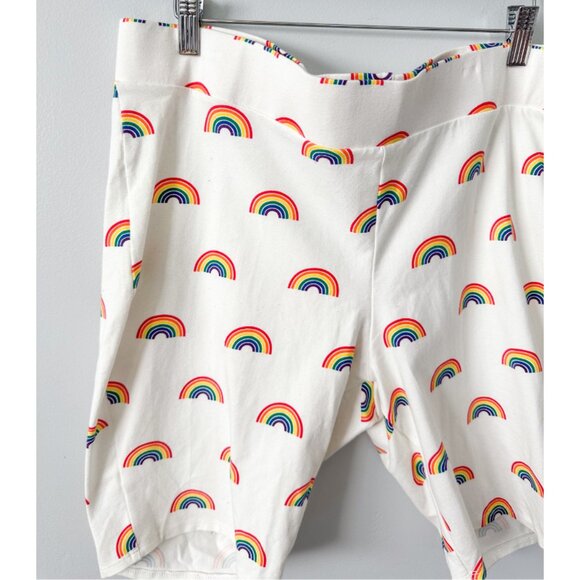 Torrid Rainbow Bike Shorts - Picture 3 of 7